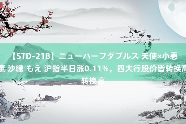 【STD-218】ニューハーフダブルス 天使×小悪魔 沙織 もえ 沪指半日涨0.11%，四大行股价皆转换高