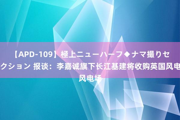 【APD-109】極上ニューハーフ◆ナマ撮りセレクション 报谈：李嘉诚旗下长江基建将收购英国风电场