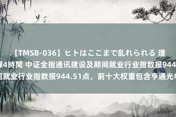 【TMSB-036】ヒトはここまで乱れられる 理性崩壊と豪快絶頂の記録4時間 中证全指通讯建设及期间就业行业指数报944.51点，前十大权重包含亨通光电等